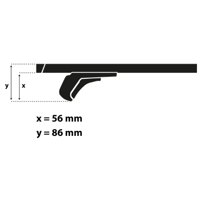 Dakdrager G3 Clop airflow 110 cm