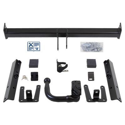 Brink Trekhaak afneembaar incl. TowTec elektrische set 7polig universeel