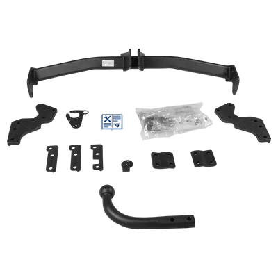 Attelage col de cygne GDW + faisceau TowTec universel 7 broches