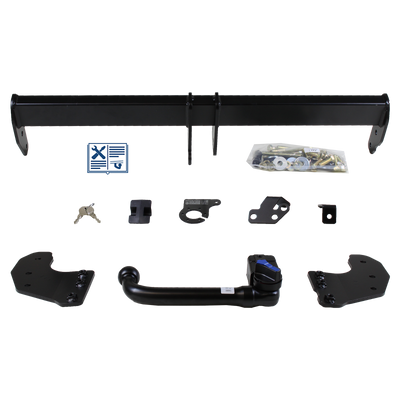 AUTO-HAK Trekhaak afneembaar incl. ECS elektrische set 7polig specifiek