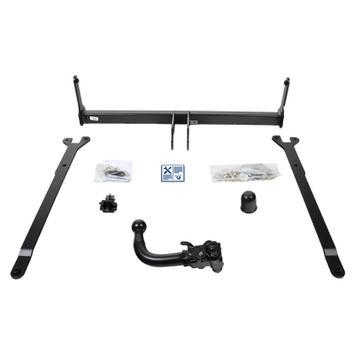 AUTO-HAK Trekhaak afneembaar incl. TowTec elektrische set 7polig universeel