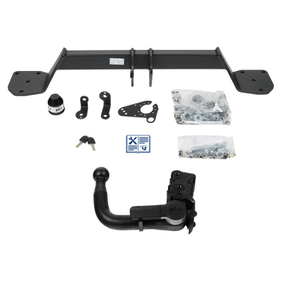 Attelage rotule démontable GDW + faisceau TowTec spécifique 7 broches