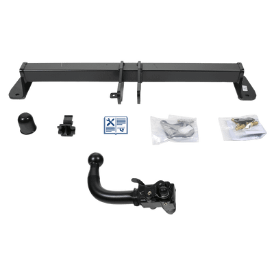 AUTO-HAK Trekhaak afneembaar incl. TowTec elektrische set 7polig specifiek