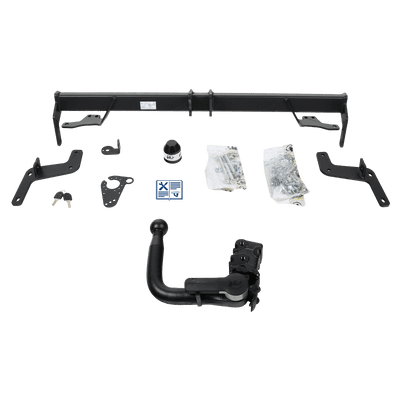 Attelage rotule démontable GDW + faisceau TowTec universel 7 broches