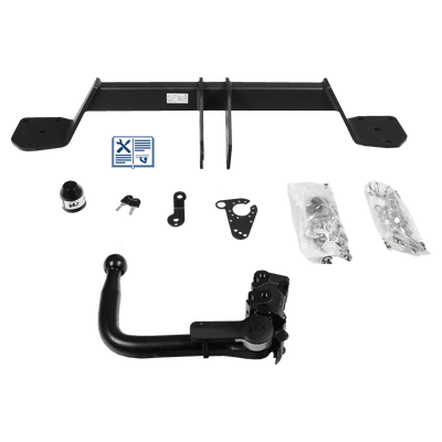 GDW Trekhaak afneembaar incl. TowTec elektrische set 7polig universeel