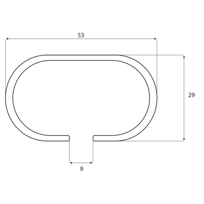 Dakdrager G3 Clop infinity alu 77 cm - 115 cm