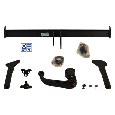 Westfalia Trekhaak afneembaar incl. TowTec elektrische set 7polig specifiek