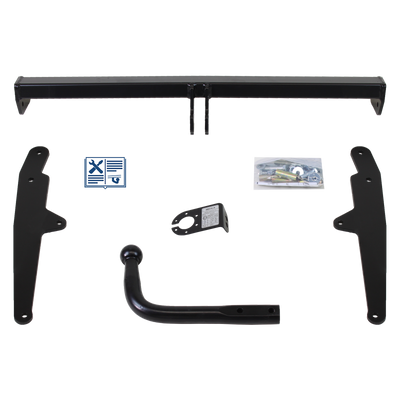 Hak-Pol Trekhaak stijf incl. TowTec elektrische set 7polig universeel