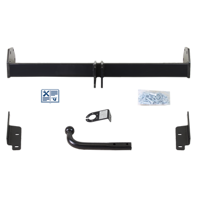 Hak-Pol Trekhaak stijf incl. TowTec elektrische set 7polig universeel