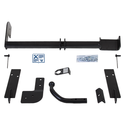 Hak-Pol Trekhaak stijf incl. TowTec elektrische set 7polig universeel