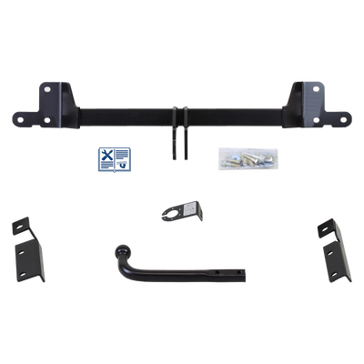 Hak-Pol Trekhaak stijf incl. TowTec elektrische set 7polig universeel