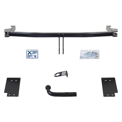 Hak-Pol Trekhaak stijf incl. TowTec elektrische set 7polig universeel