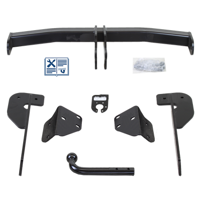 TowCar Trekhaak stijf incl. TowTec elektrische set 7polig universeel