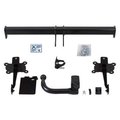 Attelage rotule démontable Brink + faisceau ECS spécifique 7 broches