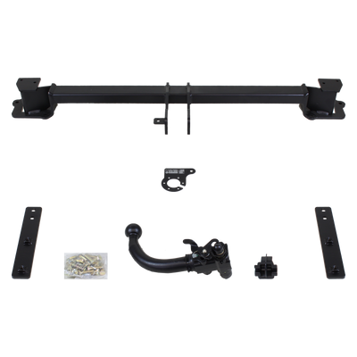 Attelage rotule démontable AUTO-HAK + faisceau TowTec universel 7 broches