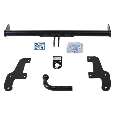 HOOK Trekhaak stijf incl. TowTec elektrische set 7polig universeel