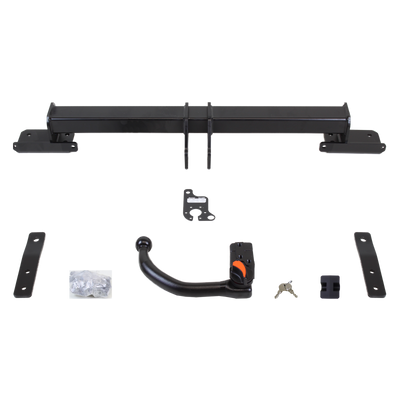 Attelage rotule démontable TowCar + faisceau TowTec spécifique 7 broches
