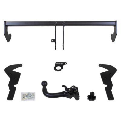 Attelage rotule démontable AUTO-HAK + faisceau TowTec universel 7 broches