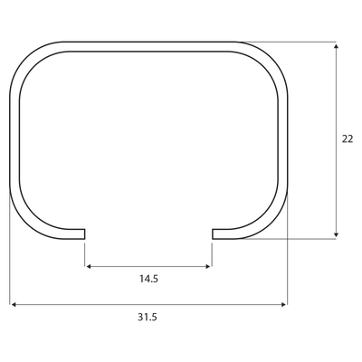 Galerie de toit Thule SmartRack XT 118 cm