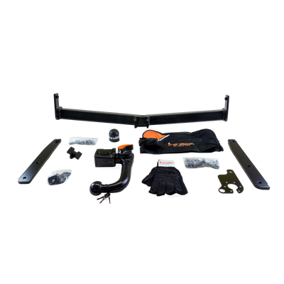 TowCar Trekhaak afneembaar incl. TowTec elektrische set 7polig universeel
