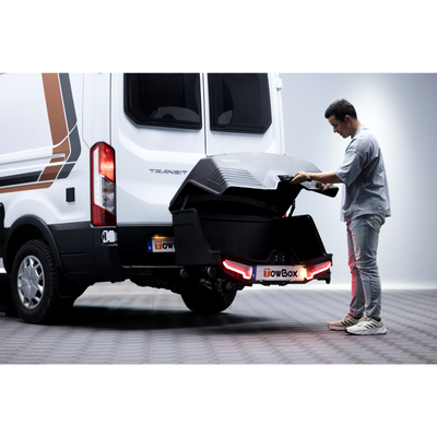 Coffre arrière TowBox V5 Swing L - Largeur de porte jusque 2.100 mm